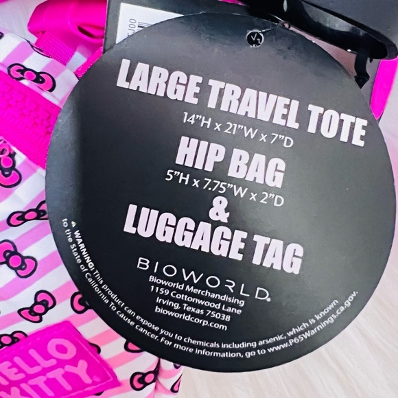Hello Kitty Travel Tote Bag - Picture 5 of 8